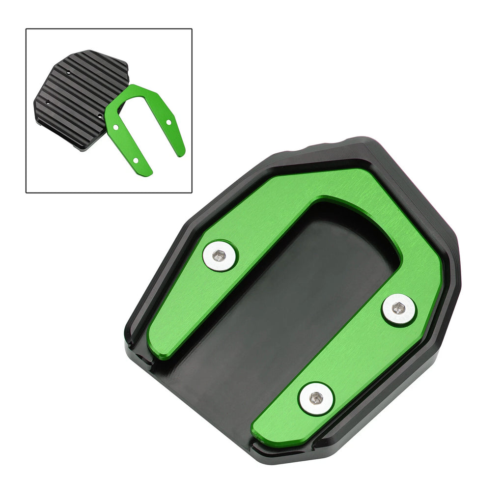 Kickstand Enlarger Plate Pad for Kawasaki Vulcan S 650 VN650 (2015–2021)