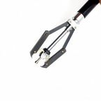 Watch hand plunger puller tool for precise removal of hour minute second hands