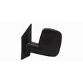 Replacement Textured Driver Side Power Door Mirror w/o Signal Light