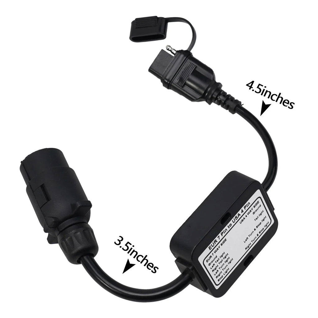 Converter Parts Round Trailer Light 7-Pin for Car