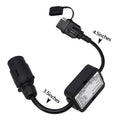 Converter Parts Round Trailer Light 7-Pin for Car