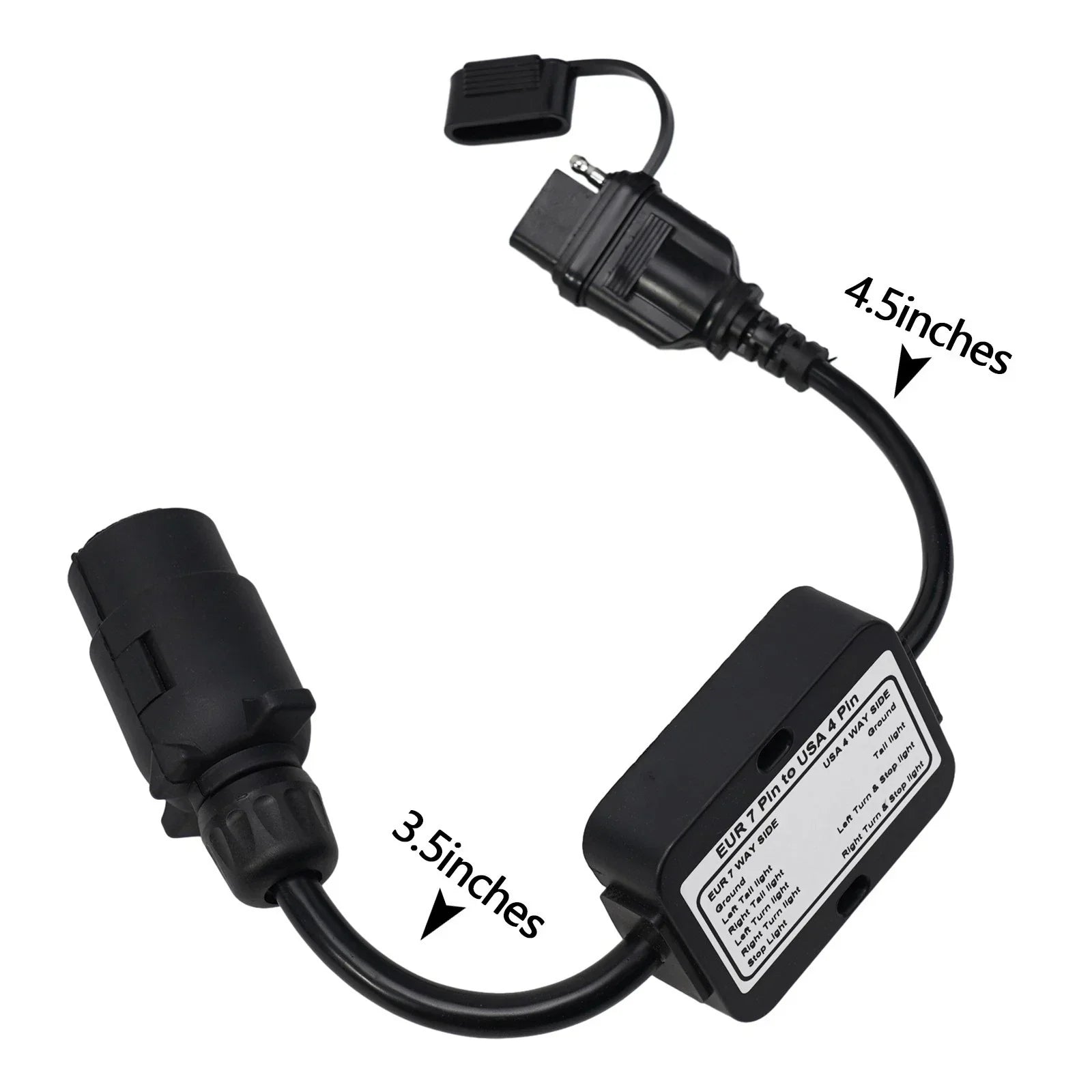 Converter Parts Round Trailer Light 7-Pin for Car