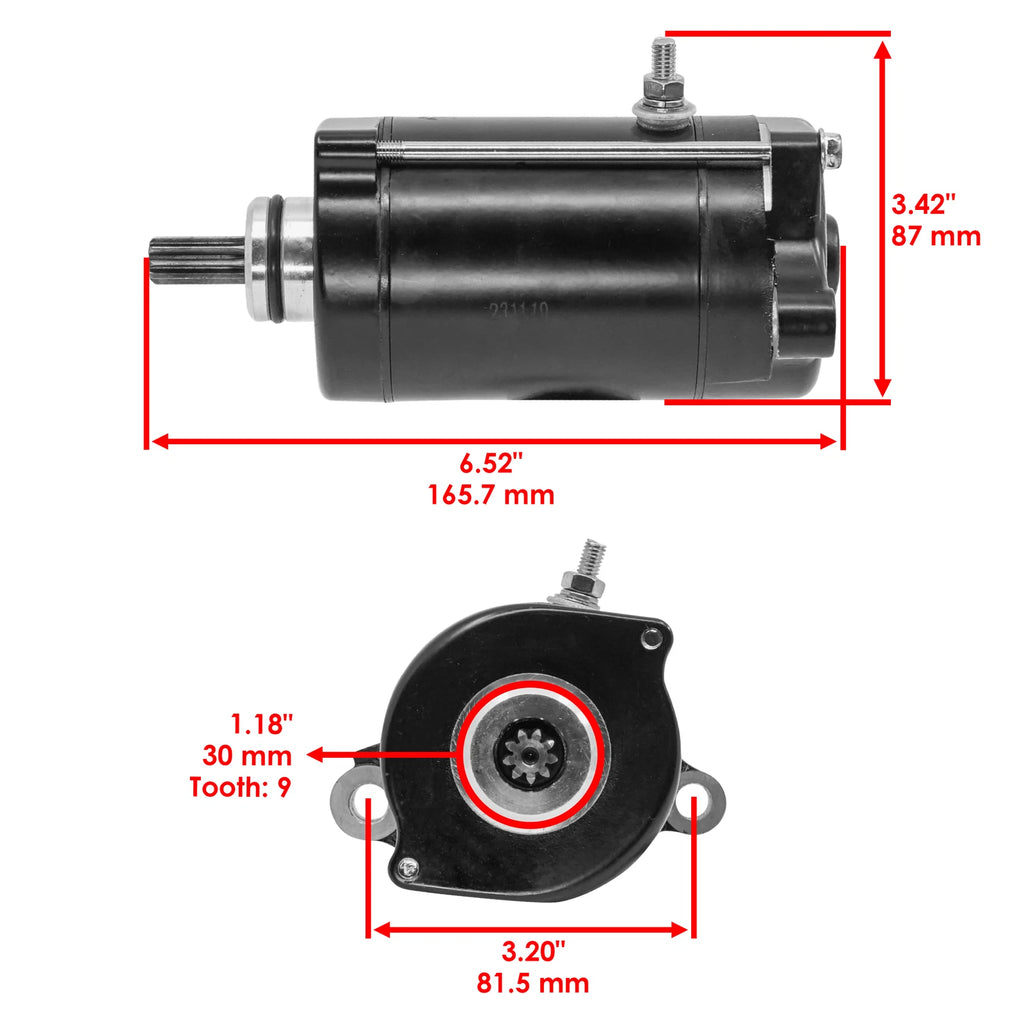Starter & Solenoid Relay for Yamaha XL760 Wave Runner (1998–1999)