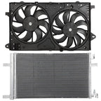 Electric AC Condenser Cooling Fan Kit for Buick Regal LaCrosse (2011–2016)