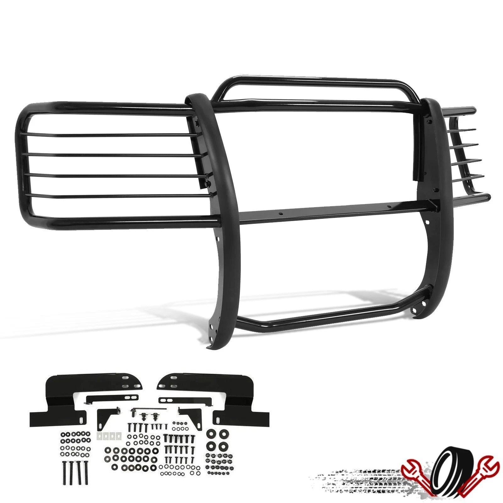 Front Bumper Grill Brush Guard for Chevy Colorado GMC Canyon (2004–2012)