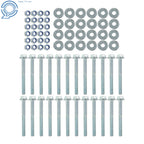 Set of 4 E Track Wheel Chocks for E Track Ratchet Straps