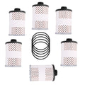 Set of 6 Fuel Filter Elements for Water Separator (30 Micron)