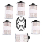 Set of 6 Fuel Filter Elements for Water Separator (30 Micron)