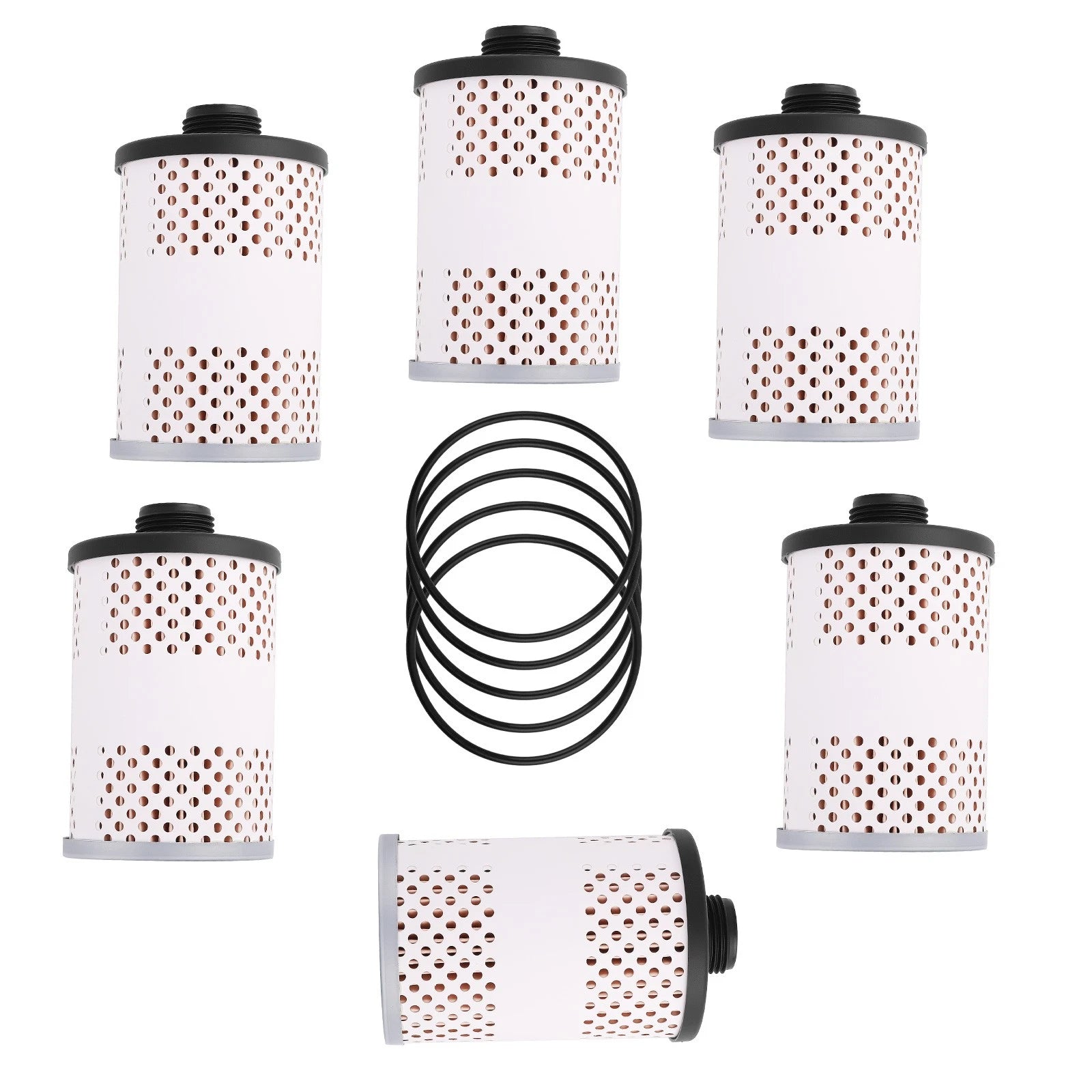 Set of 6 Fuel Filter Elements for Water Separator (30 Micron)