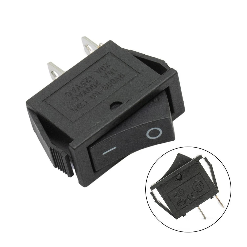 On/Off Rocker Switch 2 Pins 16A 250V AC for Car Dash Boat (Universal)