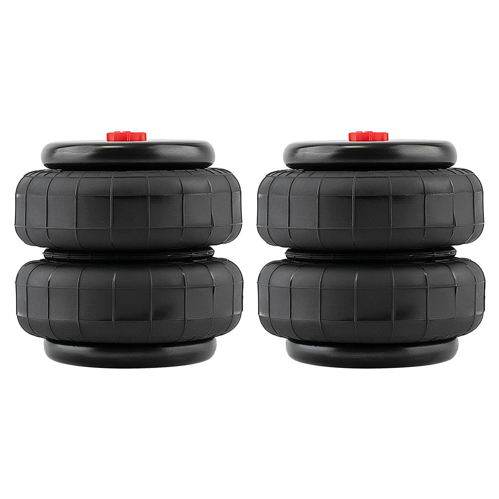 2x Heavy Duty Universal Airmatic Suspension Air Spring Bag Single Port for 2500