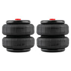 2x Heavy Duty Universal Airmatic Suspension Air Spring Bag Single Port for 2500