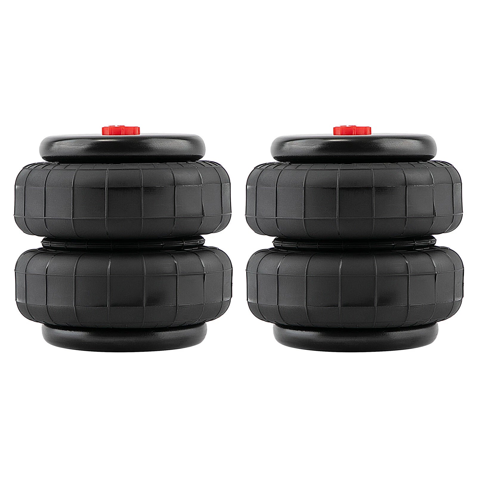 2x Heavy Duty Universal Airmatic Suspension Air Spring Bag Single Port for 2500