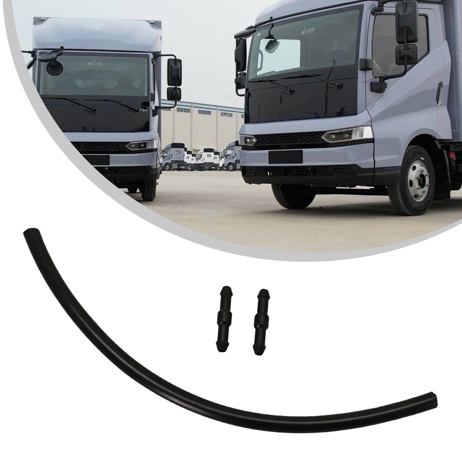 Washer Pipe Repair Kit with 2 Connectors for