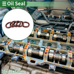 Set of 5 Oil Seal Rotary Shaft Seal 35x46x7mm for Various Models