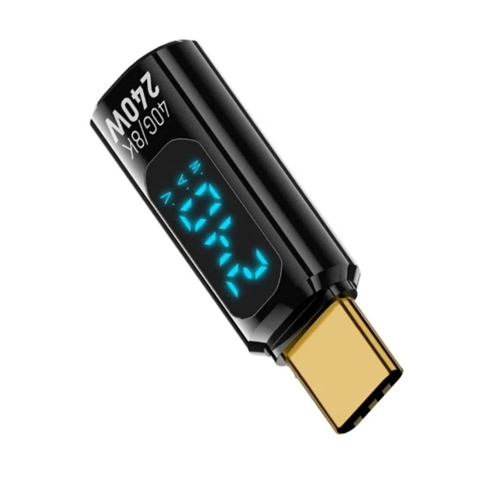 USB C Tester 240W 2 Pack with LED Display for Power Monitoring