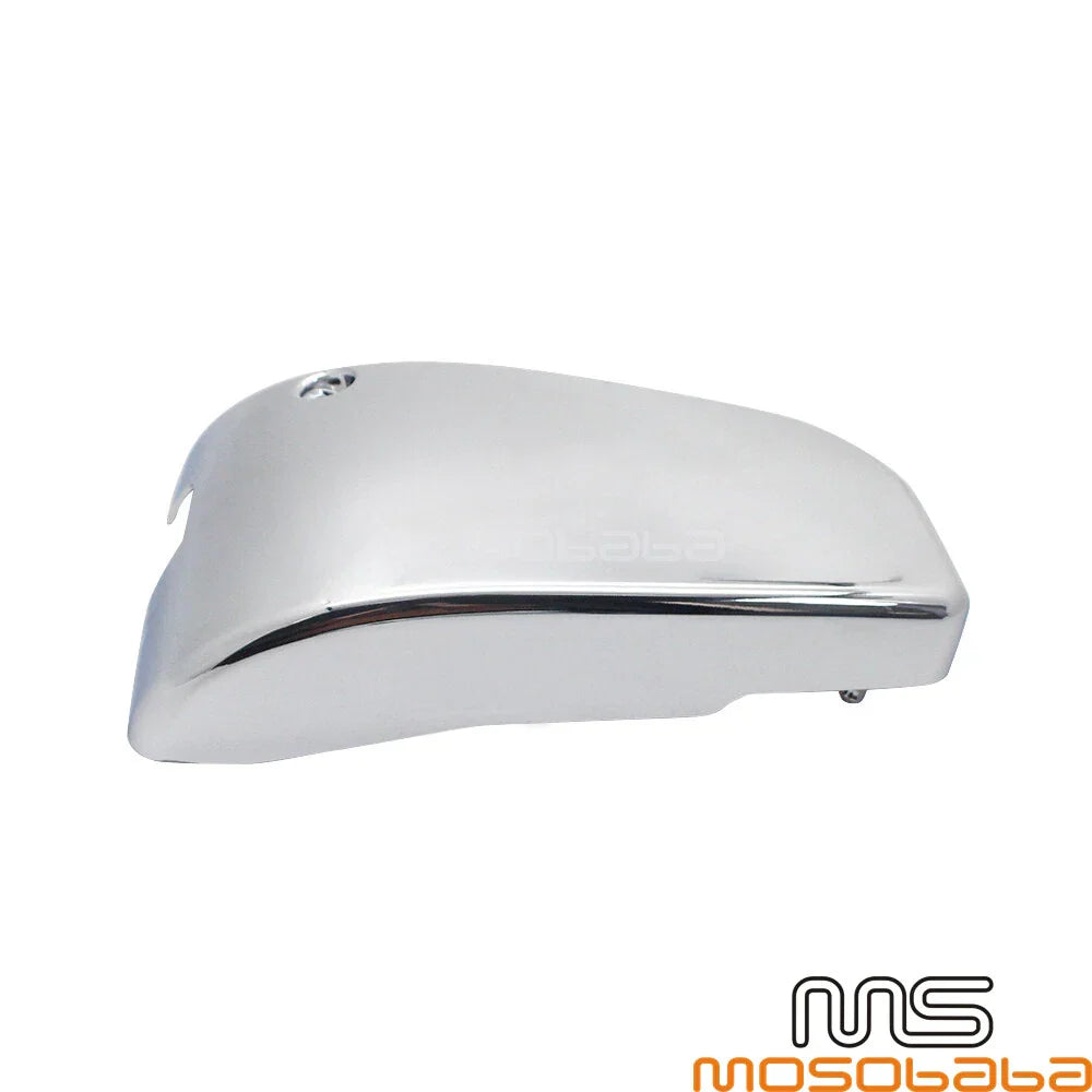 Chrome Battery Side Cover Protectors for Kawasaki Vulcan VN1500 (1996-2008)