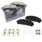 Set of 4 Akebono ProACT Front Ceramic Brake Pads for Toyota Highlander