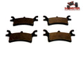 Set of 4 Rear Brake Pads for Polaris Sportsman 800 6x6 (2003–2008) 2202414