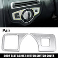 Headlight Switch Button Trim Cover for Mercedes Benz B C Class (2015-2023)
