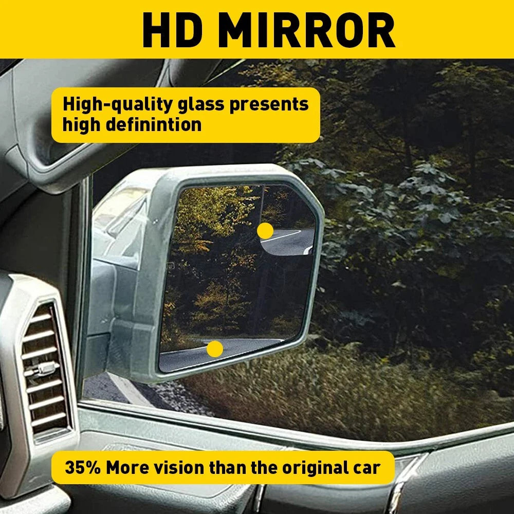 Heated Passenger Side Mirror Glass for Ford F150 (2015–2020)