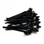 50pcs Nylon Car Cable Tidy Organizer Clips Holder Hose Wire Tie Fixing Strap for Car