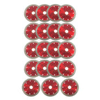 Set of 20 Diamond Blades for Angle Grinder (4-1/2 Inch)