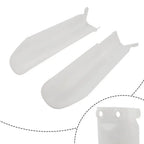 White Front Fork Guard Covers for Chinese 125-190cc Pit Dirt Bikes