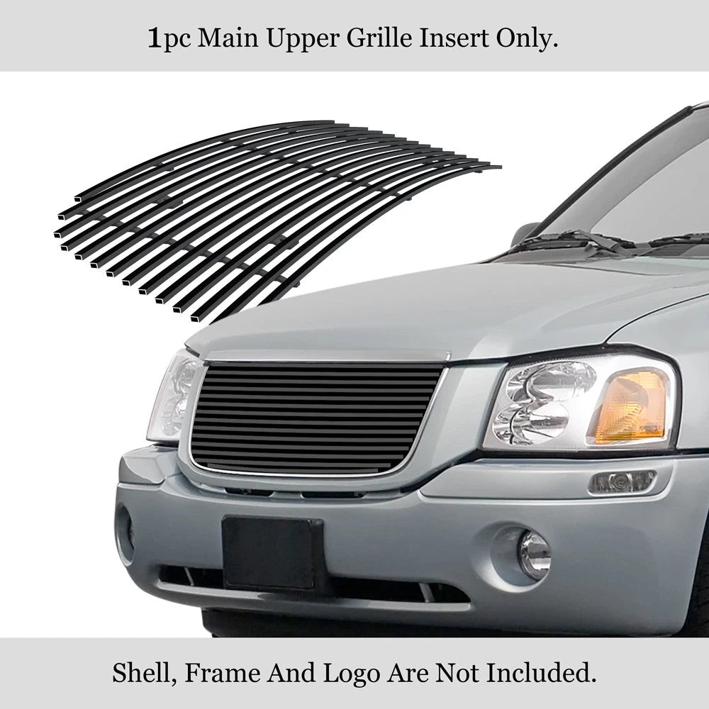 Stainless Steel Black Grille for GMC Envoy (2001-2009)