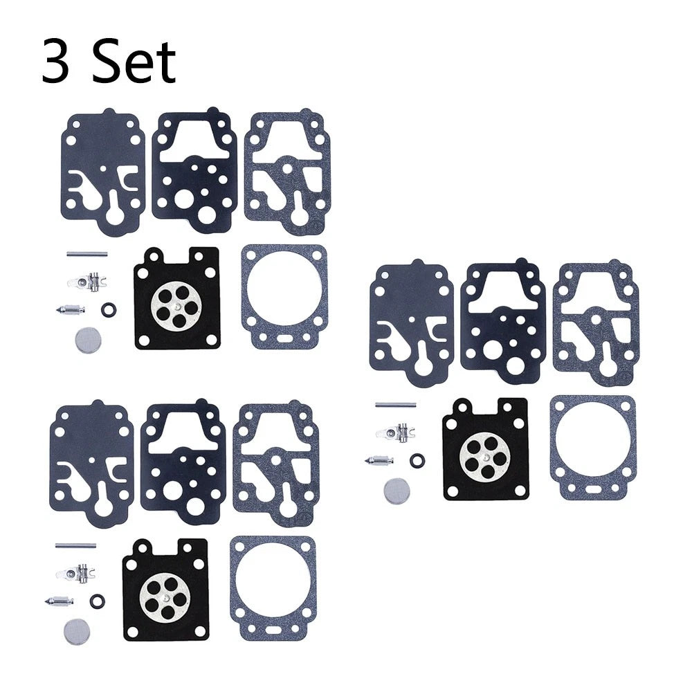 Set of 3 Carburetor Repair Kit for Homelite Blower Trimmer (K10-WYC)