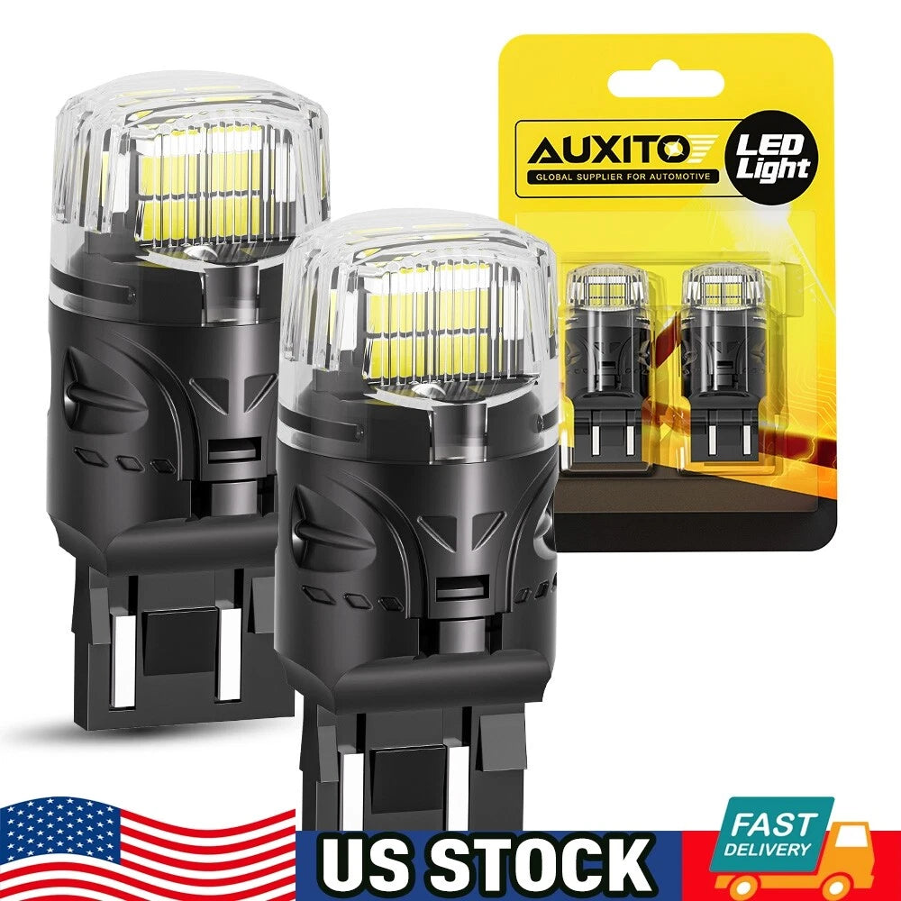 2X AUXITO 7443 7440 LED Backup Reverse Light Bulbs 6500K