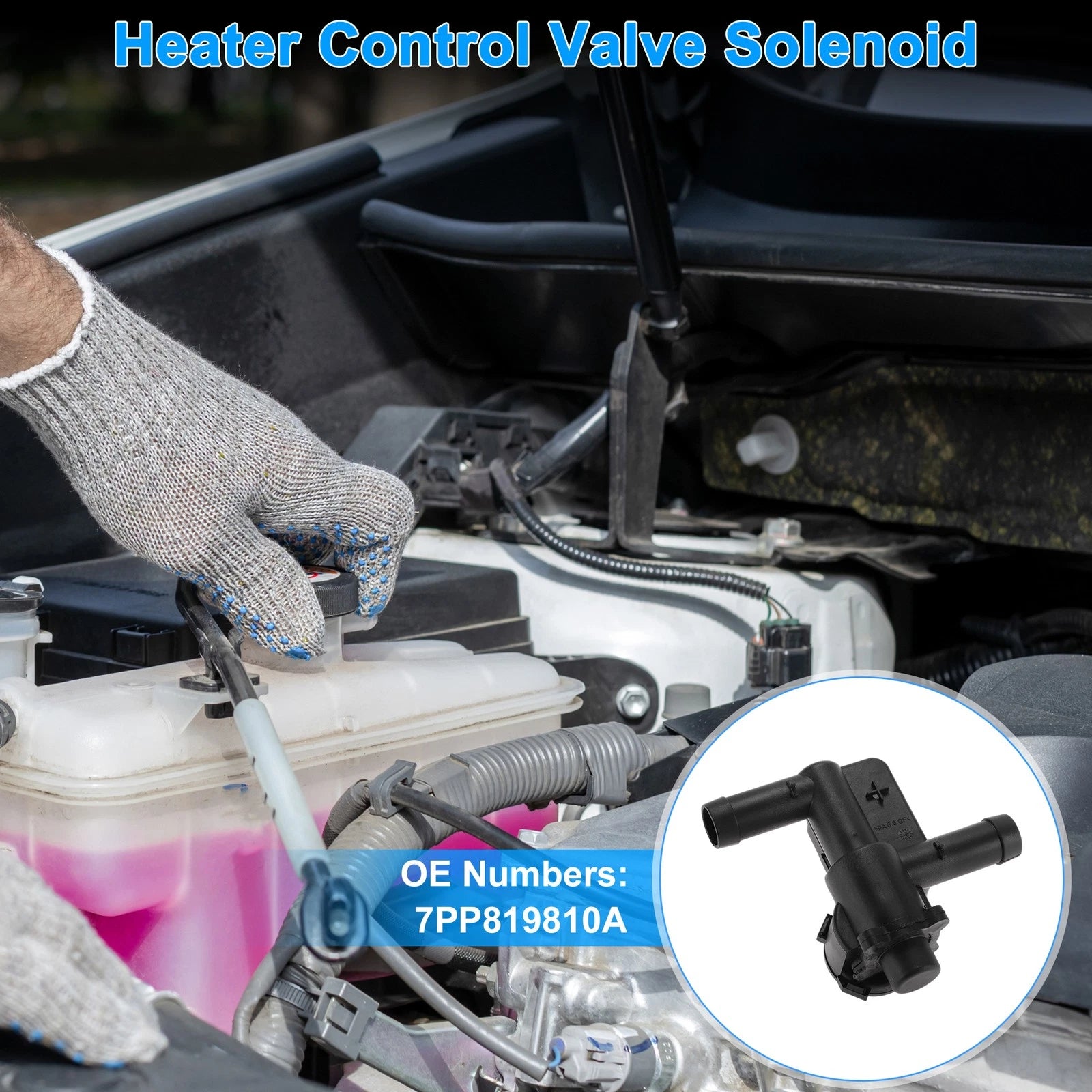 Heater Control Valve for Volkswagen Touareg (2011–2017) 7PP819810A