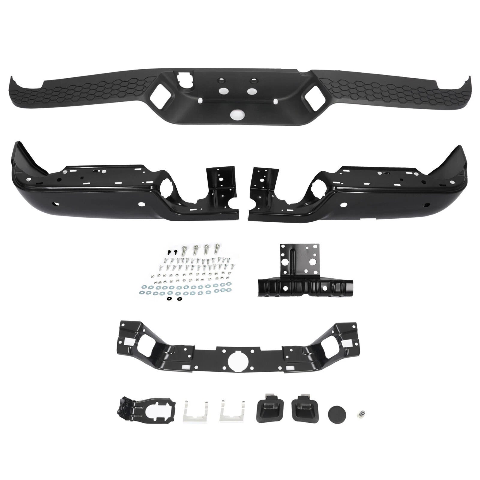Rear Bumper Assembly for Dodge Ram 1500 (2009–2018) 2500 3500 (2010–2012)
