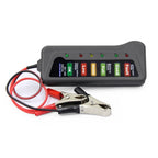 Diagnostic Tool for 12V Car Batteries and Alternators with LED Indicators