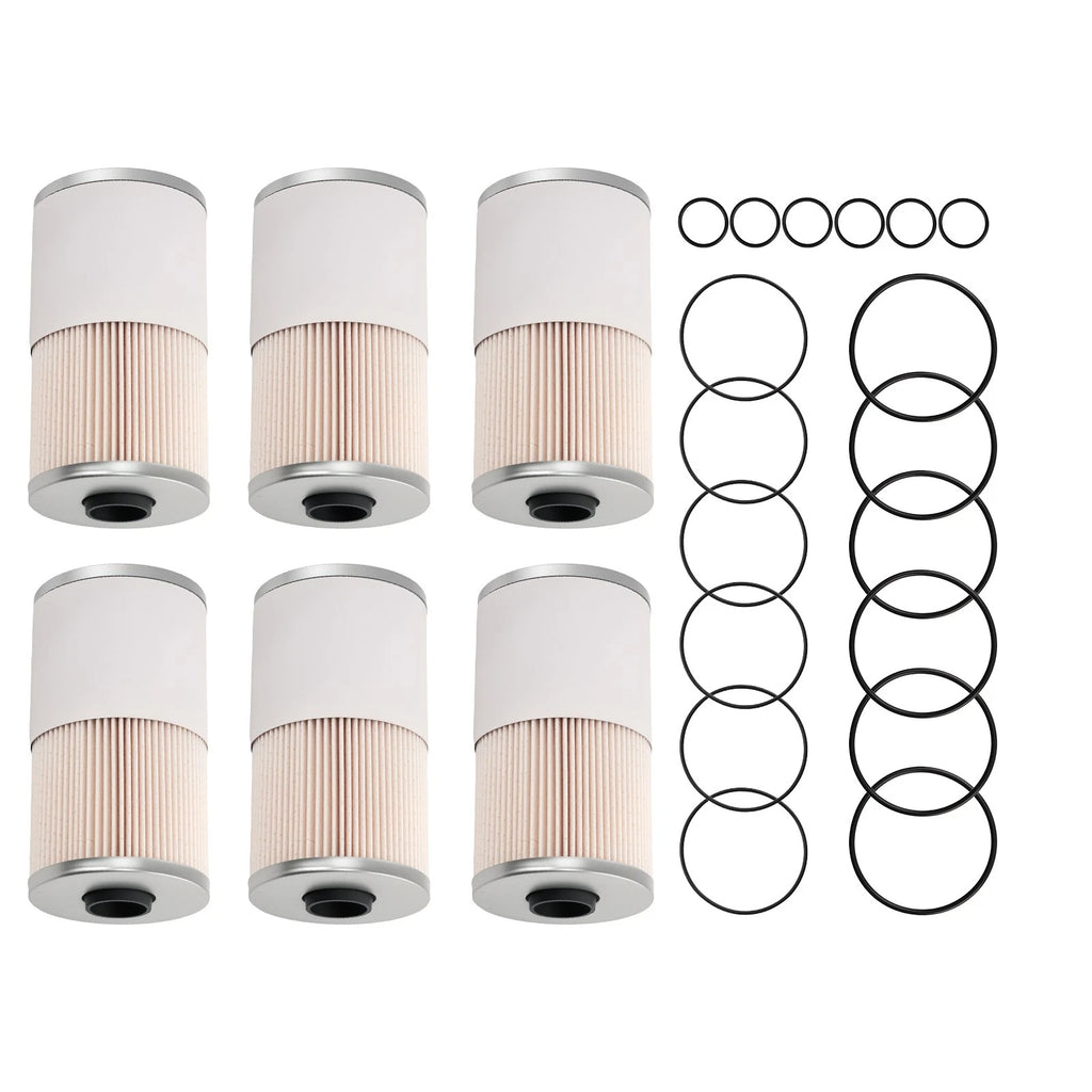 6PCS Fuel Water Separator Filters for Hino Volvo Freightliner (FS19624 PF7895)
