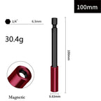 14 Shank Drill Bit Extension Rod for Quick Release and Self Locking Models
