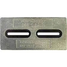 HULL ANODE Diver Dream Alloy 305x152x14mm Slotted Insert for Saltwater (N/A)