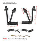 Rear Passenger Foot Peg Bracket for Kawasaki VN650 Vulcan 650 (2015-2023)