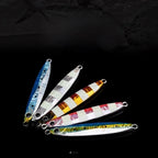 Sinking Jig Set of 3 (35g, 45g, 60g) with Enhanced Visibility Glow Effect