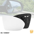 Heated Passenger Side Mirror Glass for Chevrolet Cruze (2011–2016)