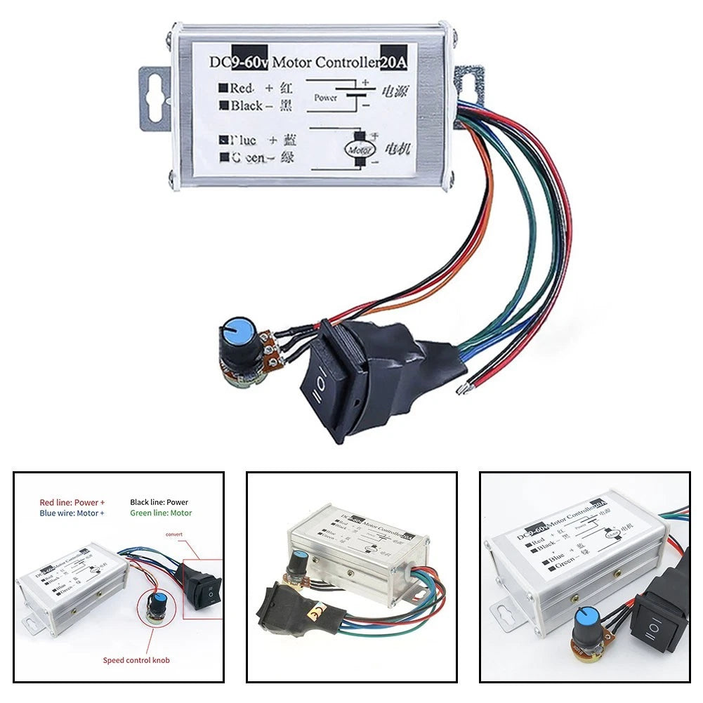 Customizable DC Motor Controller for DIY Projects (2023–2023)