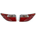 Set of 2 TYC Outer Tail Light Lamp Assemblies for ES300h ES350 (2013–2015)