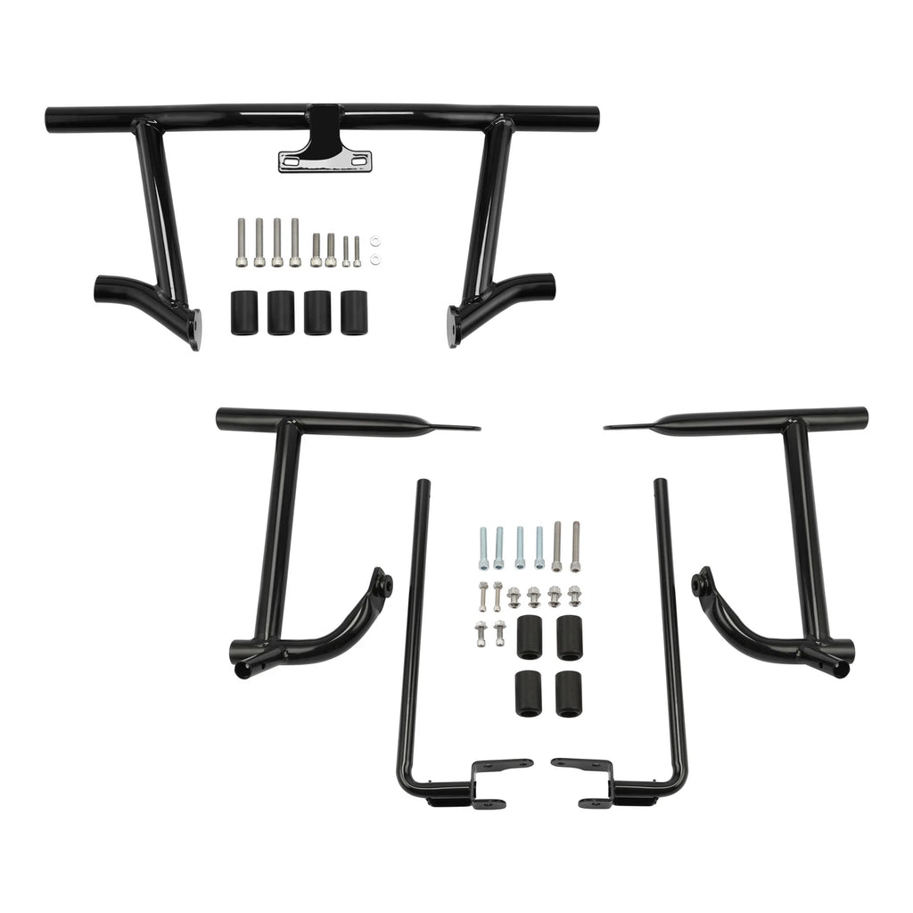 Engine Guard Crash Bar Saddlebag Bracket for Harley Road Glide (2014–2023)