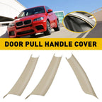 3X Interior Door Handle Panel Pull Cover Trim for BMW X5 X6 (2008–2013)