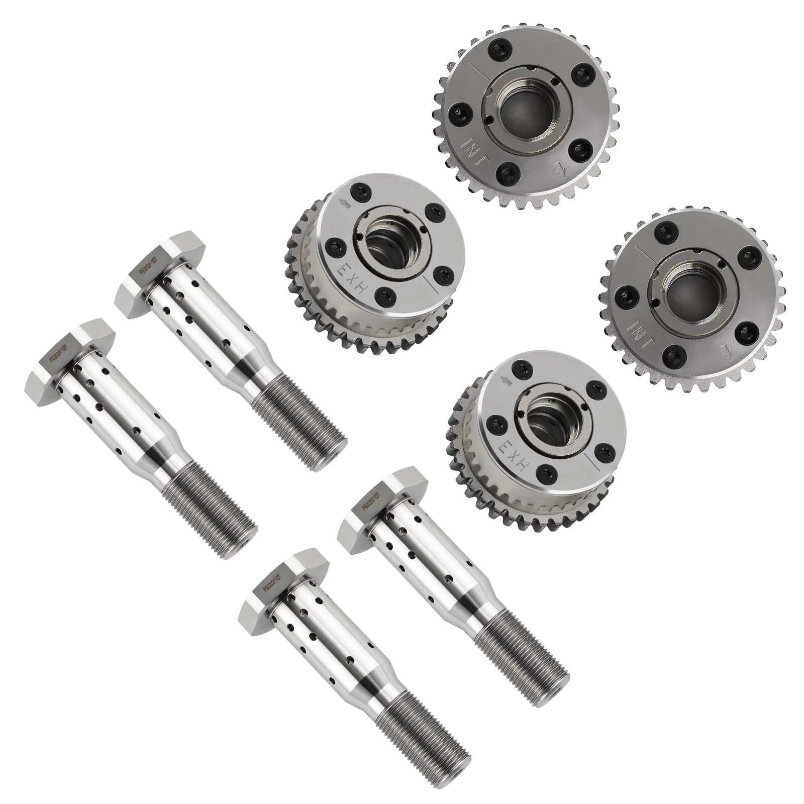 4X Cam Phasers & 4X Oil Control Valves for Chrysler Jeep Dodge Ram 3.6L (2011–2021)