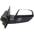 Set of 2 Mirrors for Ford F-150 (2015–2018) with Puddle Light, Textured Black