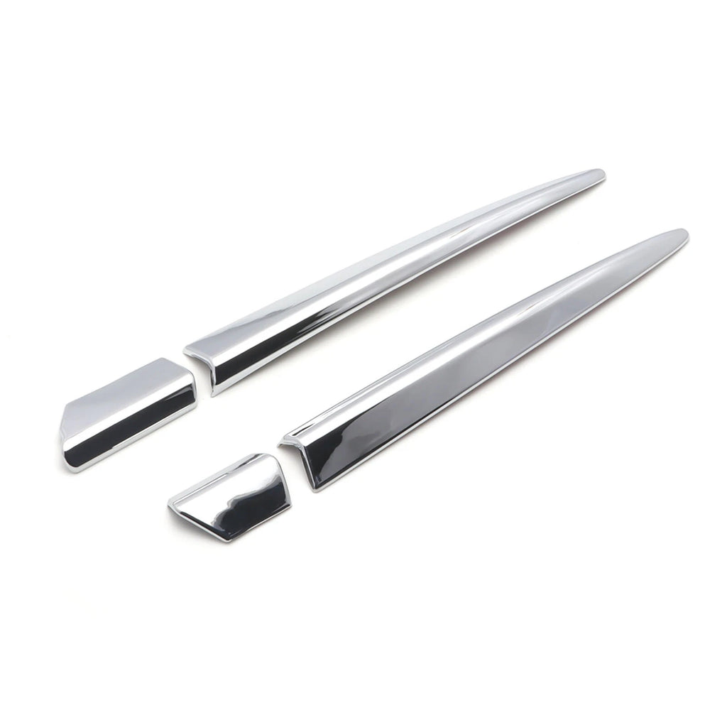 Chrome ABS Exterior Mirror Rear View Strip Moulding for Honda Civic (2016-2021)