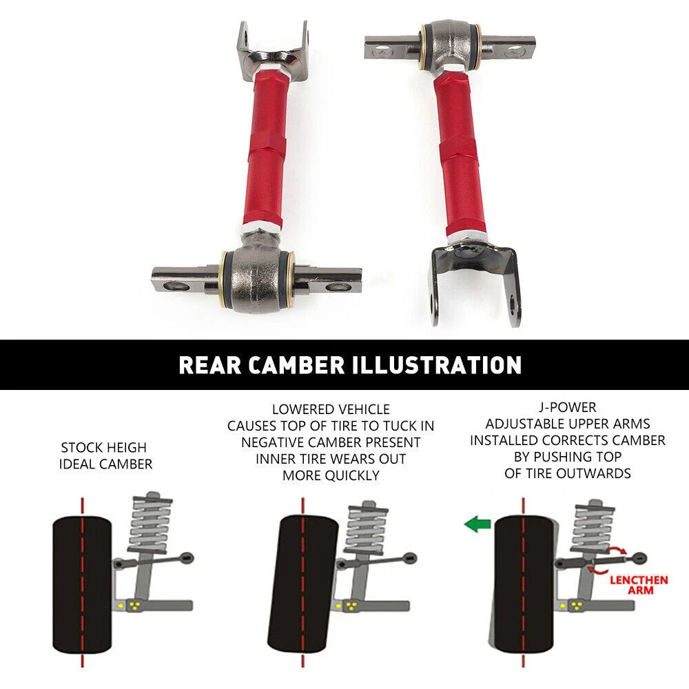 Adjustable Rear Control Camber Arm for Acura RSX, Honda Civic