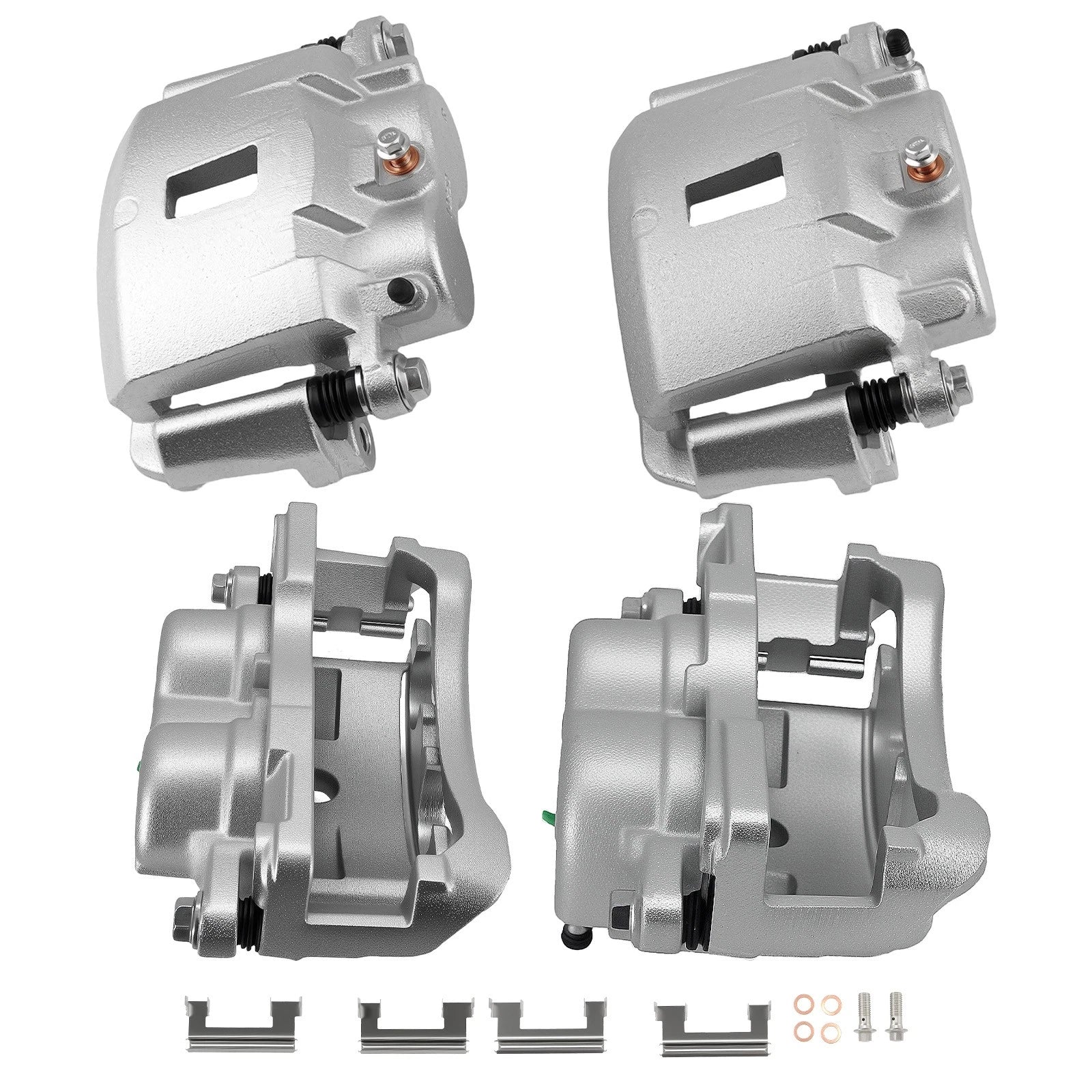 4X Front & Rear Disc Brake Calipers Set for Chevrolet Express 2500 3500 (2003–2020)