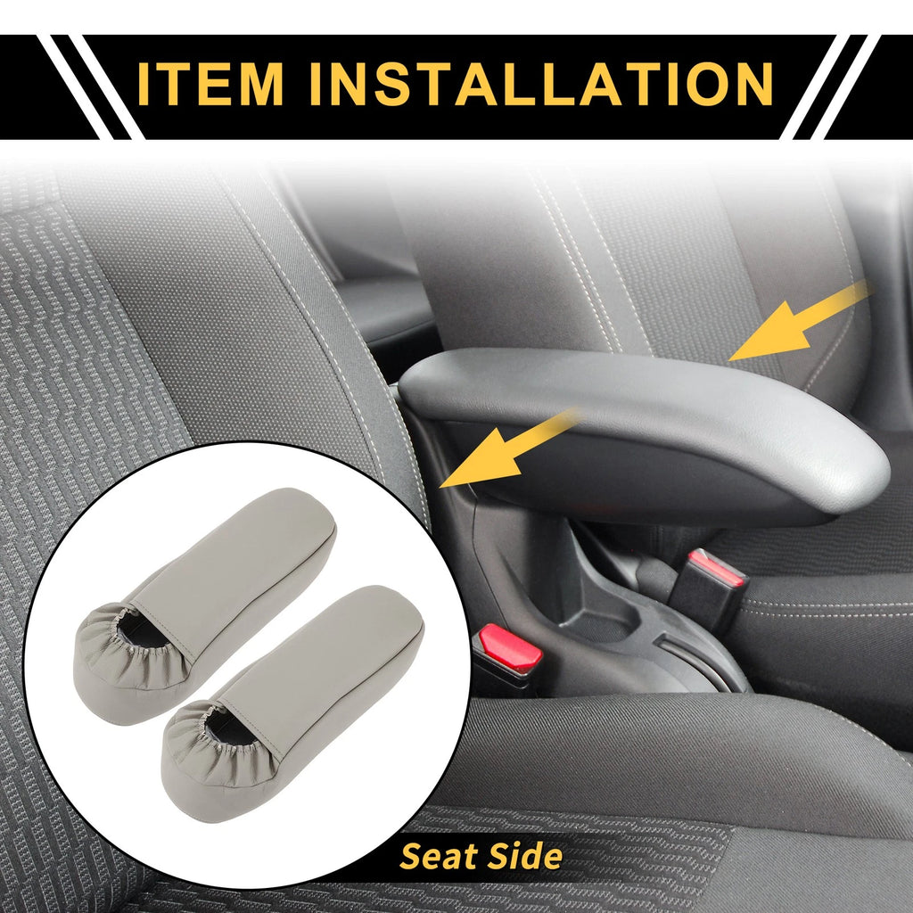 Seat Armrest Cover for Ford F-250, F-350 (1999–2007) Anti-Scratch Gray